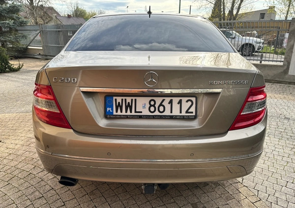 Mercedes-Benz Klasa C cena 42900 przebieg: 179990, rok produkcji 2010 z Ząbki małe 436